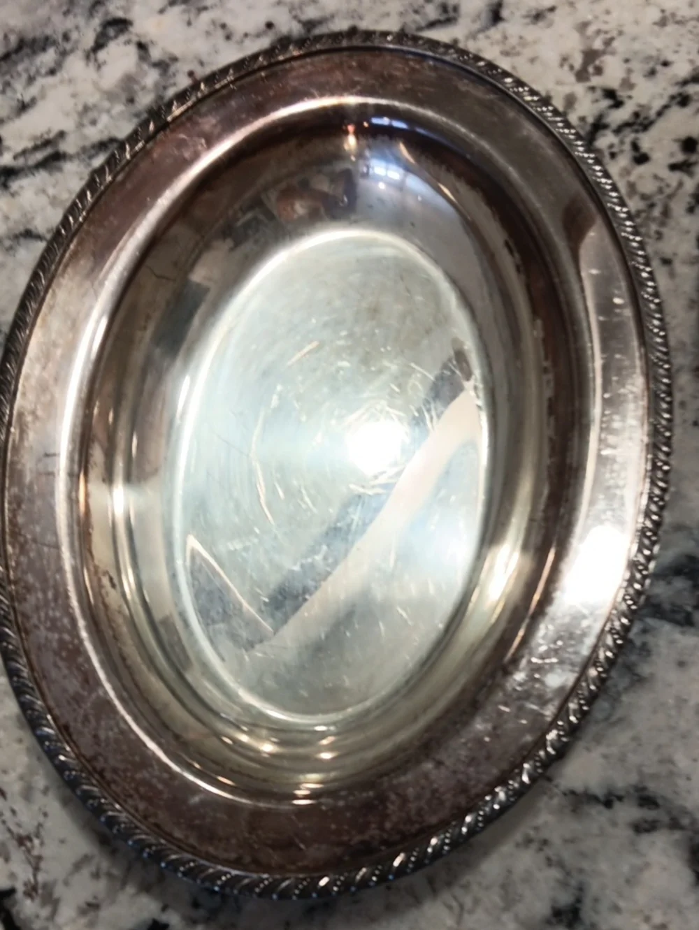 Vintage Avon Rogers Silverplate Serving Tray